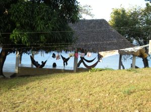 Ahh... hammocks by the water...